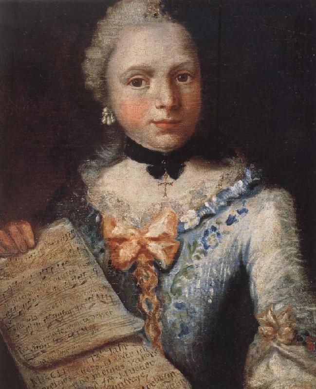 Angelika Kauffmann Selbstbidnis als Sangerin oil painting image